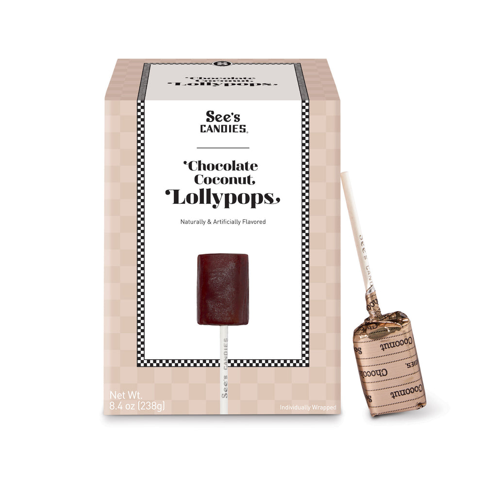 Chocolate Coconut Lollypops