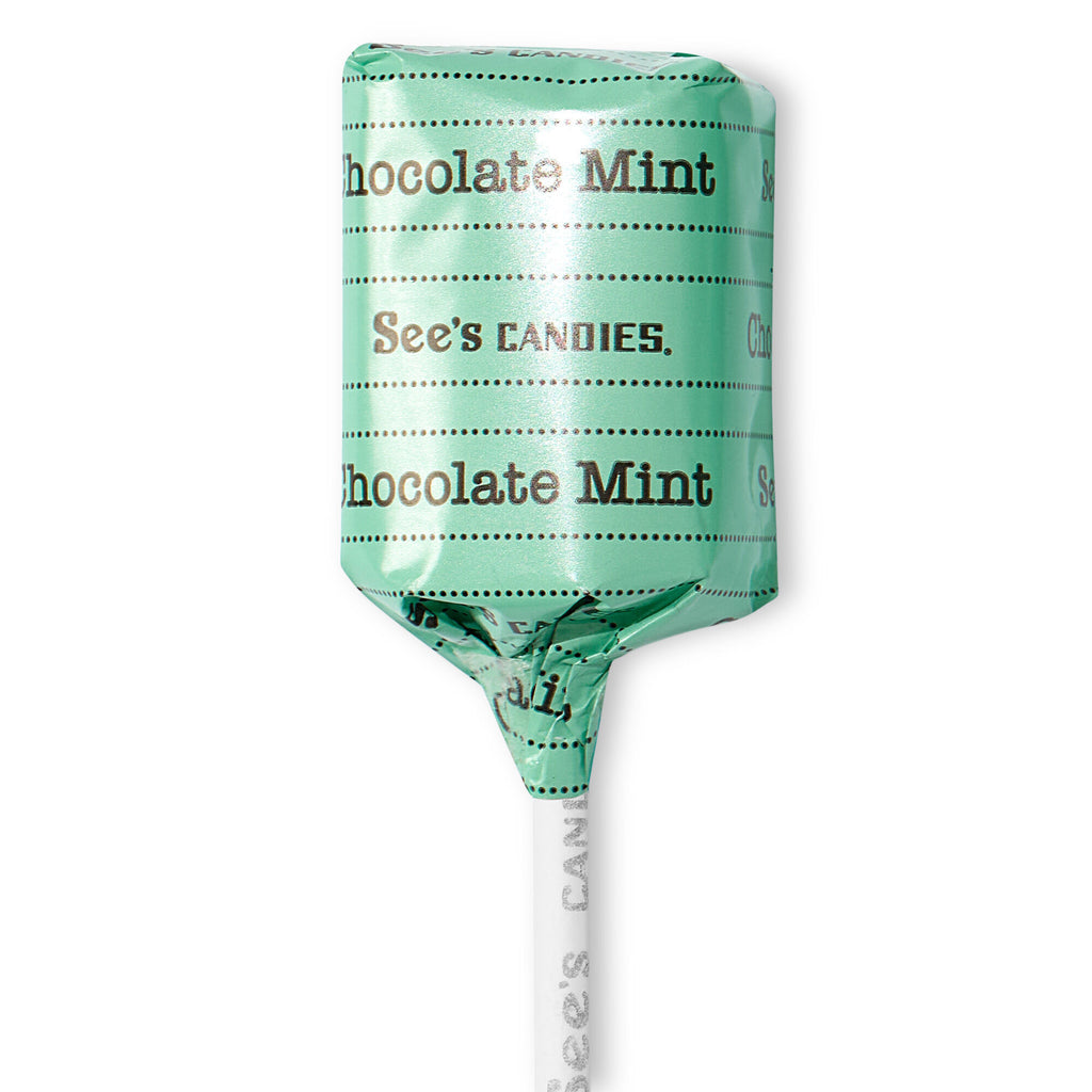 Chocolate Mint Lollypop